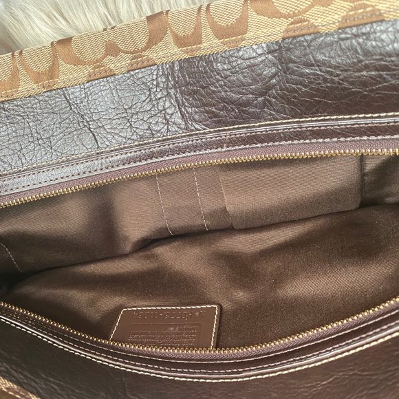 EUC Coach Hampton Business Carryall - Signature Jacquard - Picture 4 of 10